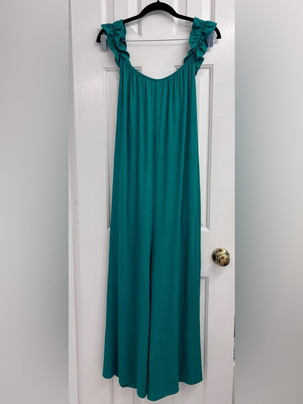 ee:some Emerald Wide-Leg Jumpsuit
